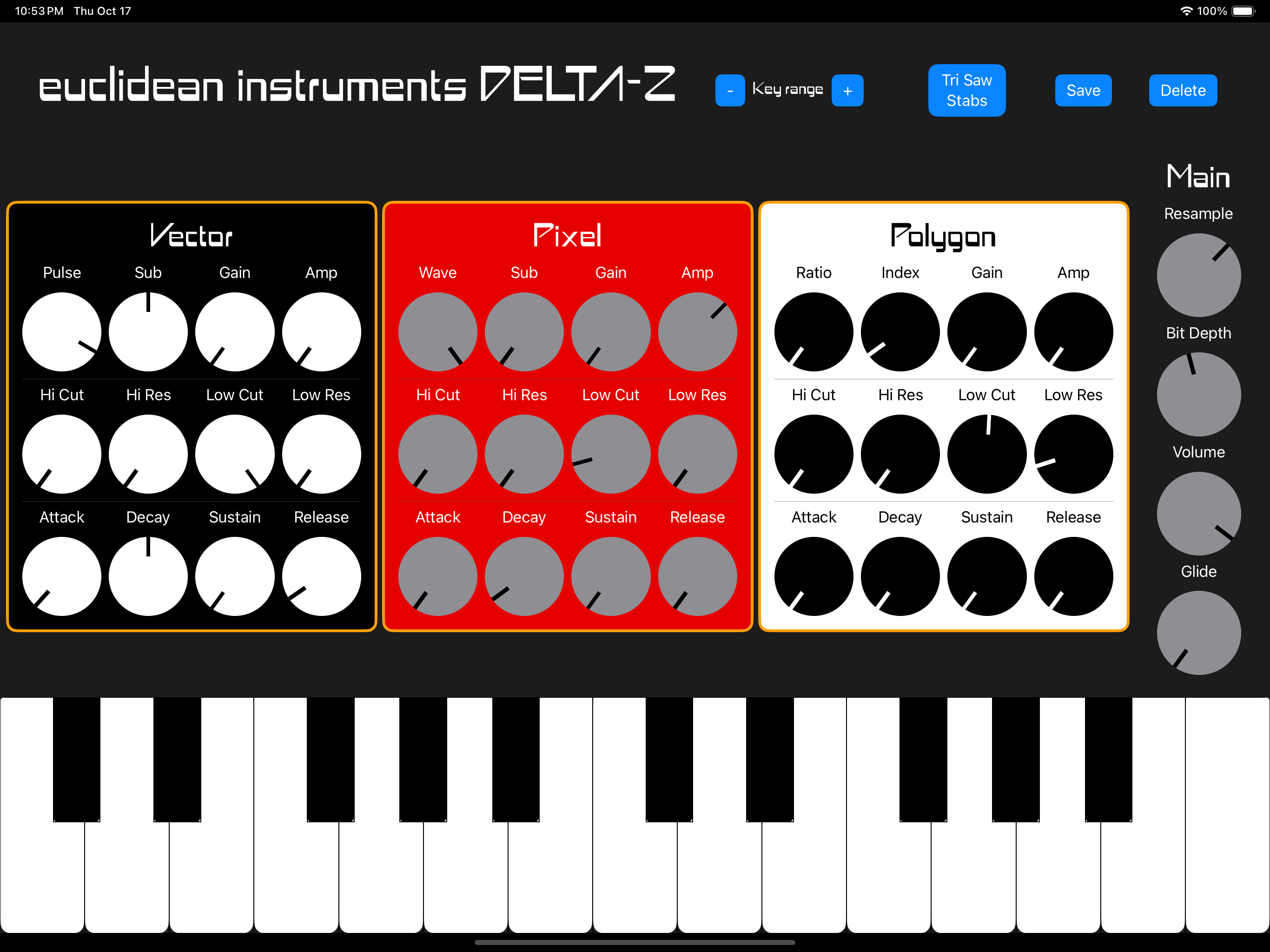 Delta-Z interface