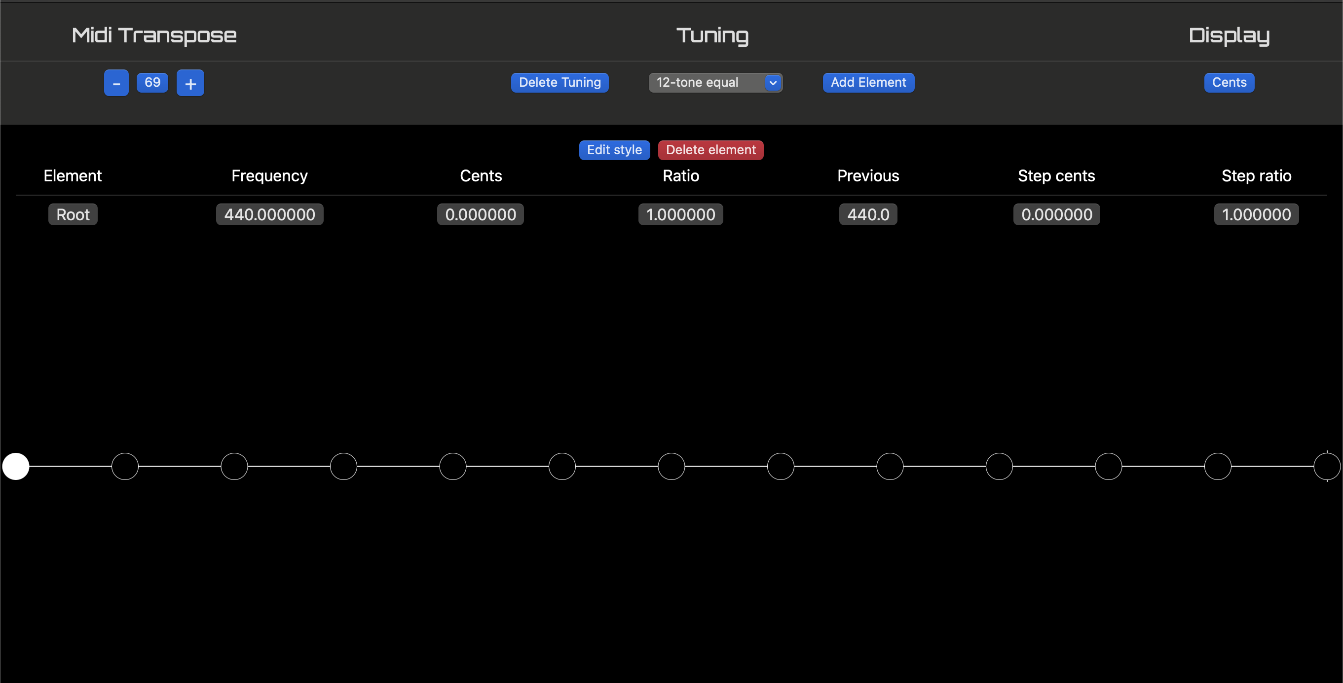 Element Editor