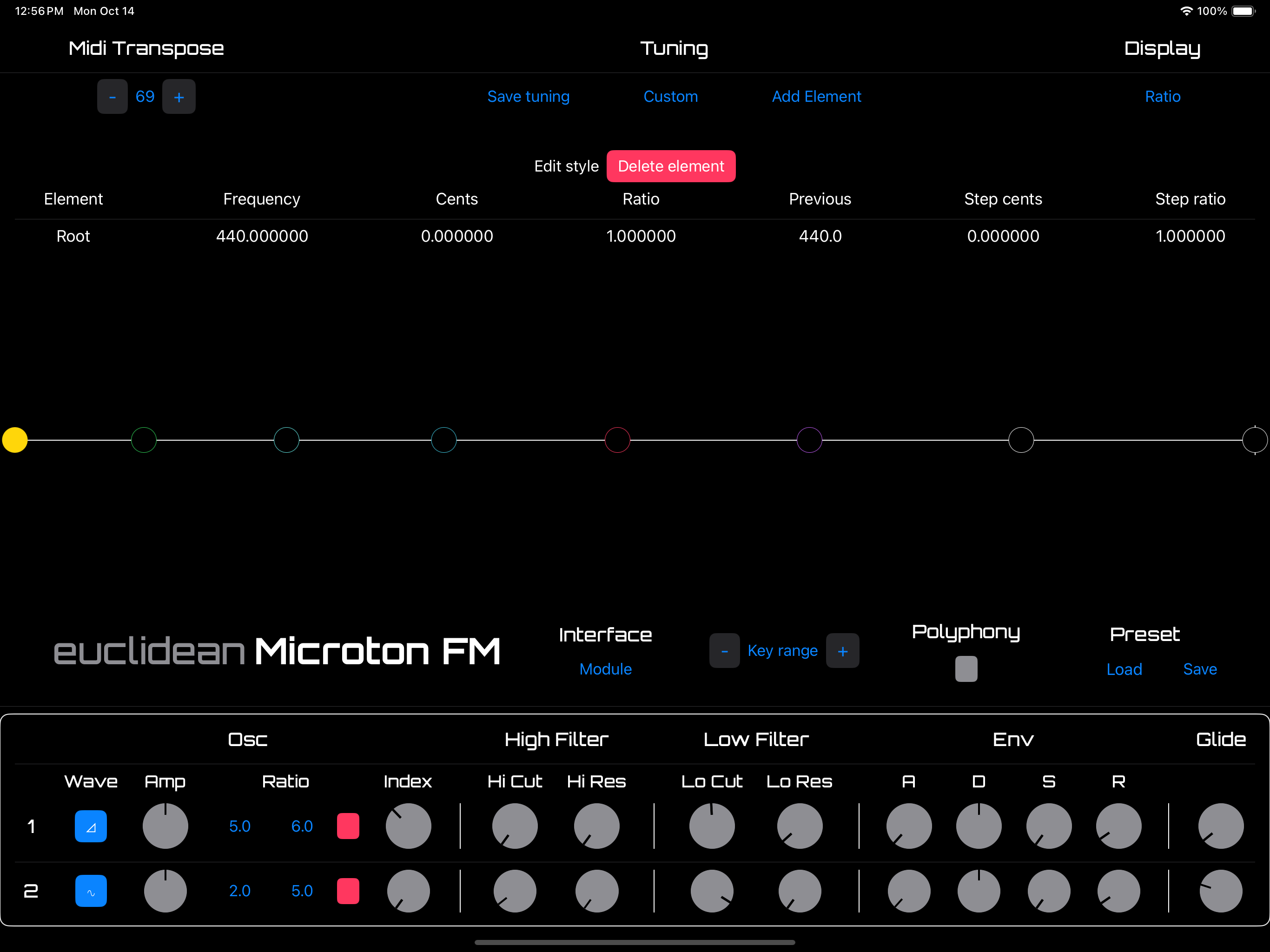 Microton FM interface