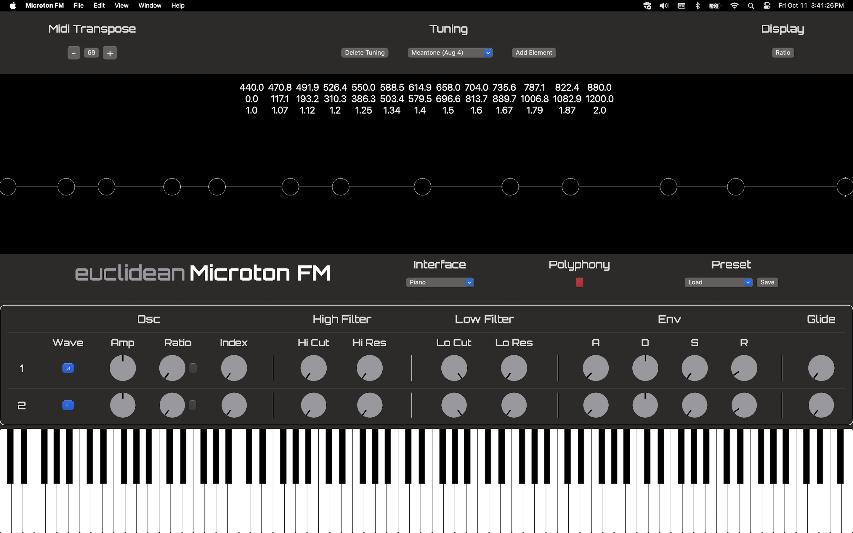 Microton FM Interface