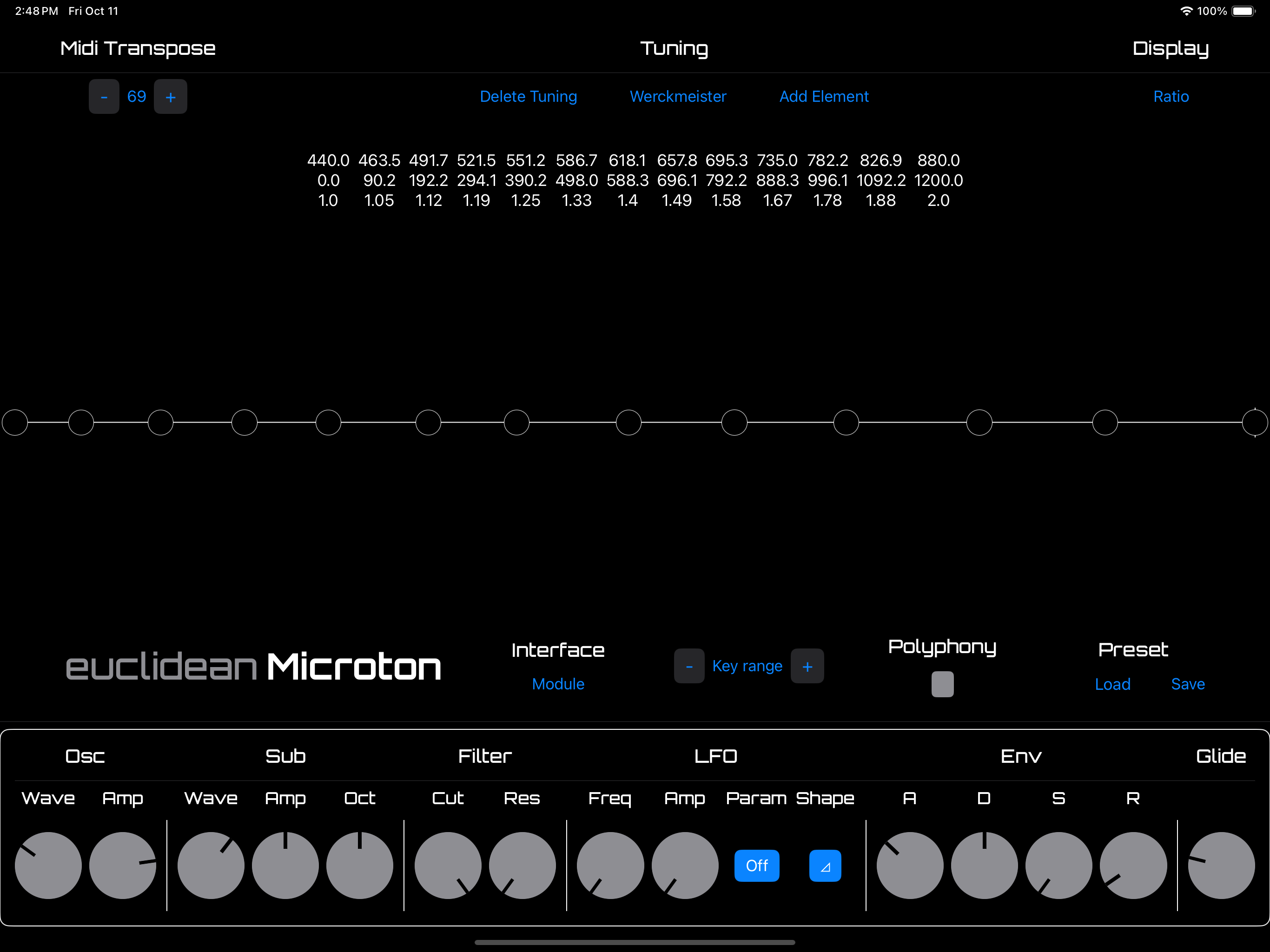 Microton interface