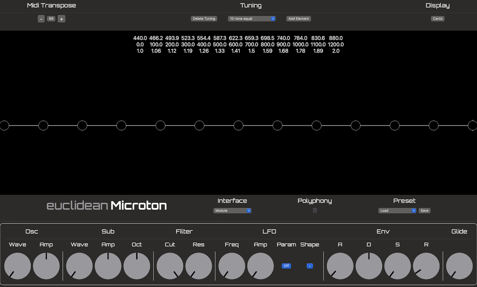 Microton Interface